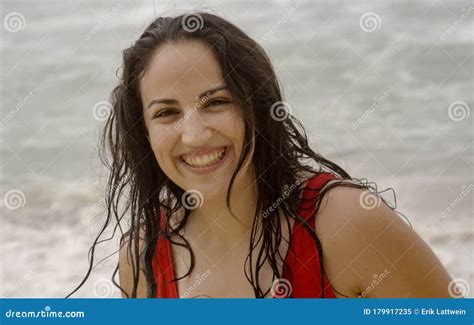turkish girl at the beach on a beautiful summer day stock image image