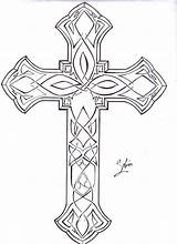 Cross Celtic Designs Tattoos Irish Crosses Tattoo Drawing Coloring Pages Patterns Adult Deviantart Tribal Silhouette Stencil Choose Board Fc07 sketch template