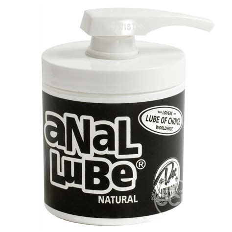 doc johnson natural anal lubricant tub 127ml anal lubes lovehoney