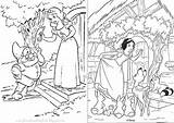 Branca Neve Livrinho Página Piadas Verso sketch template