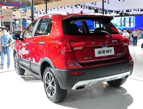 haval h1 suv debuts in china on the chengdu auto show