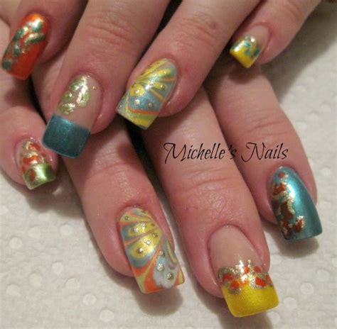 miranda nail art nails hand painted