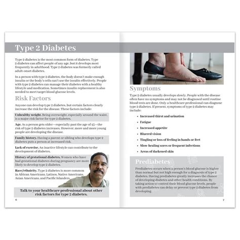 diabetes booklet health edco diabetes education products