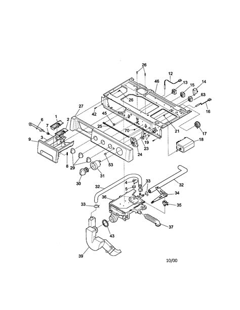 kenmore front load washer parts diagram wiring