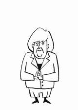 Merkel Politik Karikatur Karikaturen Toonpool Politiker Bundeskanzlerin Regierung sketch template
