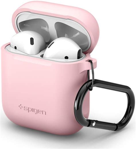 spigen silicone fit apple airpods hoesje roze gsmpuntnl