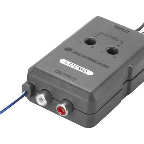 scosche  channel   converter  remote level control  ebay