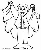 Vampire Coloring Pages Printable Kids sketch template