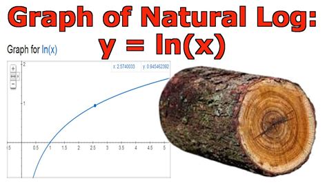 graph  natural logarithm  lnx youtube