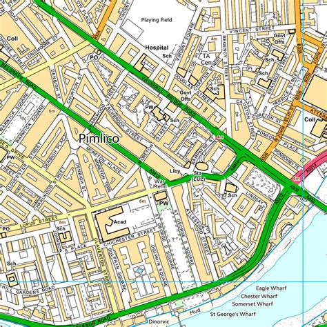 map poster custom ordnance survey high detail streetmap  love maps