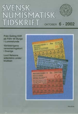myntkontakt svensk numismatisk tidskrift