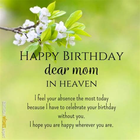 happy birthday mom  heaven mom  heaven mom  heaven quotes