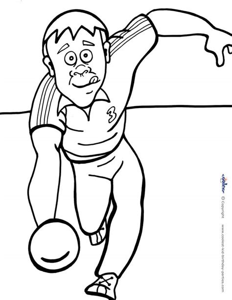 bowling coloring pages  coolest  printables