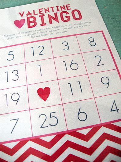 libbie grove design  printables valentines day bingo