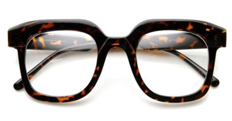 modern square optical rx frame clear lens glasses zerouv eyeglasses