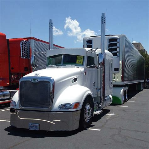 peterbilt  ideas  pinterest peterbilt semi trucks