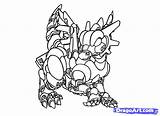 Mecha Dragon Robot Drawing Paintingvalley Drawings Draw Step sketch template