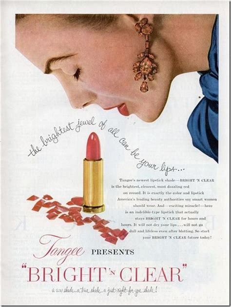 kind of looks like a bullet lipstick ad funny vintage