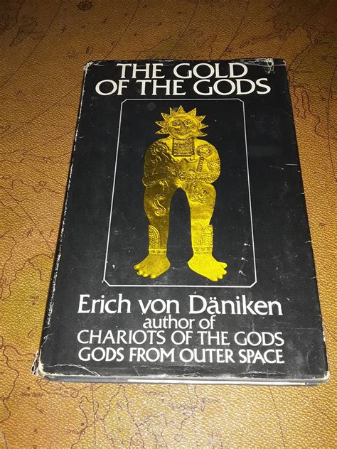 gold   gods book  erich von daniken anicent aliens etsy