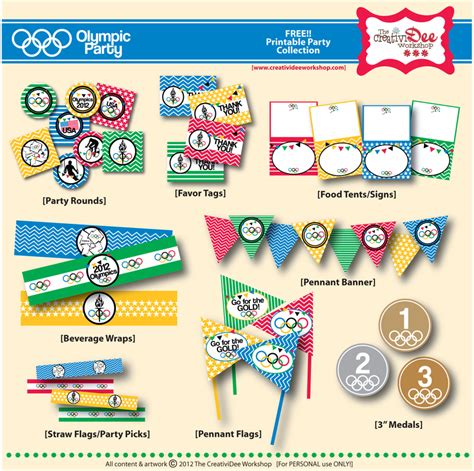olympic party  printables olympic games olympics p