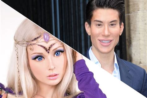Human Ken Doll Fighting Fake With Real Life Barbie