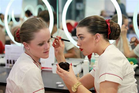 emirates cabin crew hair  makeup makeupviewco