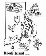 Coloring Island Oregon Designlooter State Rhode Demographic Outline Shape Map Pages sketch template