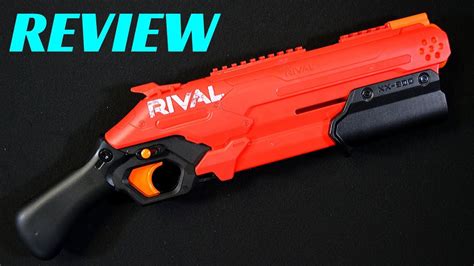 review nerf rival takedown  newest rival shotgun youtube