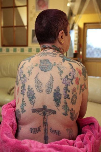The Grandma With An Impressive Collection Of Tattoos 9 Pics