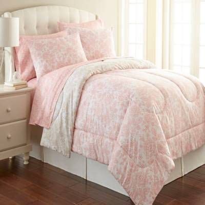 product image  micro flannel comforter set  enchantment rose elegant comforter sets