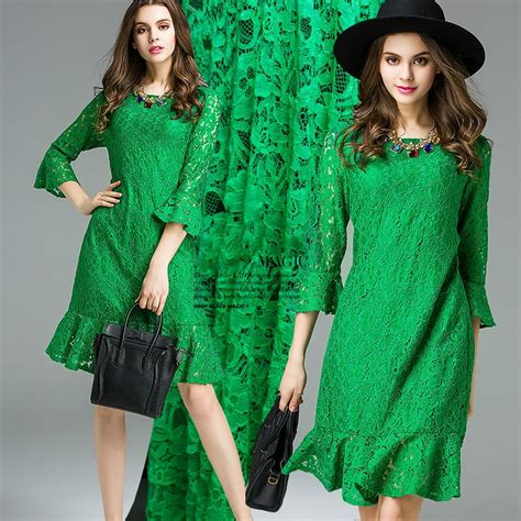 buy cm wide  elegant lace bright green clothing