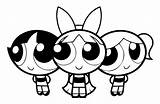 Powerpuff Superpoderosas Bellota Burbuja Bubbles Buttercup Superchicche Blossom Bombón Tre Dolly Lolly Coloradisegni Stampare Pages2color sketch template