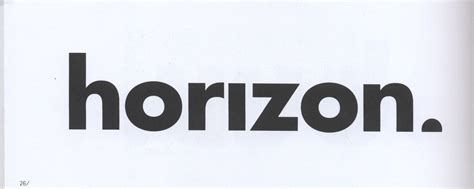 horizon logo typography branding personal branding horizons