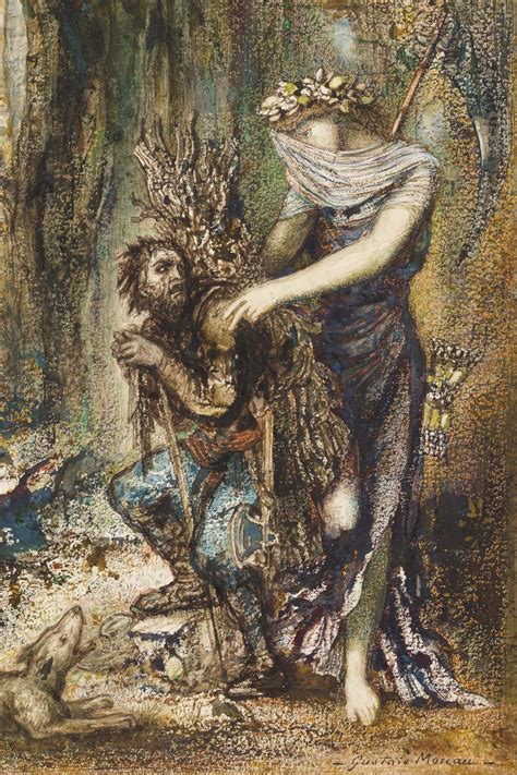 unseen  fabled gustave moreau paintings head  waddesdon manor