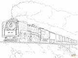 Train Pages Coloring Steam Everfreecoloring sketch template