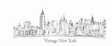 Skyline Coloring York February 372px 77kb Drawings sketch template