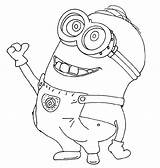 Coloring Pages Minion Disney Dave Pixar Colouring Despicable Drawing Coco Kids Minions Sheet Printable Sheets Print Rocket Launcher Unicorn Para sketch template