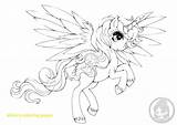 Coloring Alicorn Pages Getdrawings sketch template