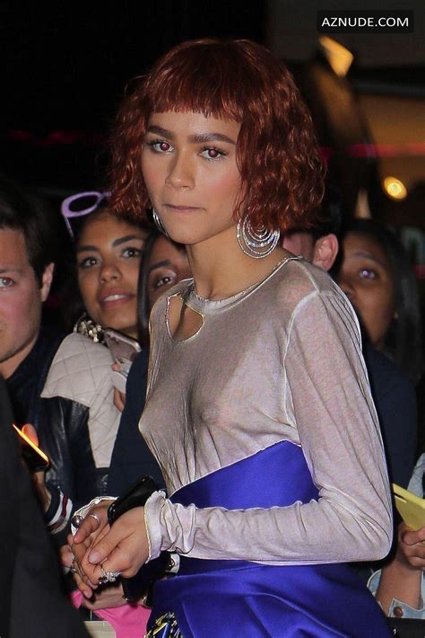 Zendaya Slightly Nude Edited Photo From Met Gala 2018 After Party Aznude