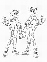 Kratts Coloring Bestcoloringpagesforkids sketch template