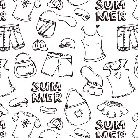 clothes coloring picture coloring pages