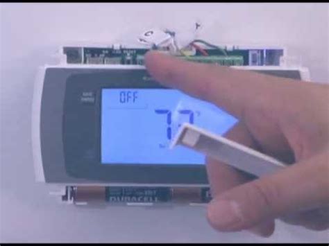 thermostat installation basics youtube