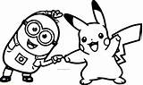 Pikachu Coloring Cute Pages Printable Pokemon Color Getcolorings Print Pag sketch template