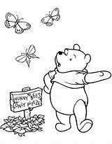 Pooh Winnie Coloring Pages Disney Coloriage Worksheets Print Clips Color Kids Book Printable Dessin Owl Face Sheets Spring Adult Bear sketch template