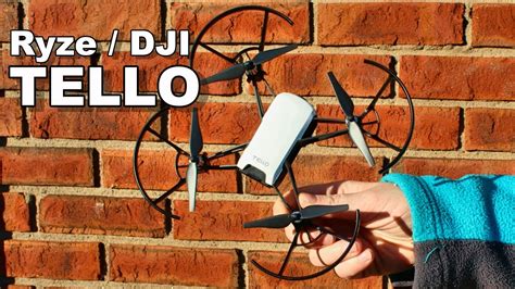 ryze tello budget dji drone  beginners indoor outdoor flight test thercsaylors youtube