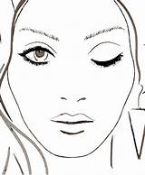 Visage Maquillage Vierge Vierges Lolie Chablon Maquiagem Croqui Maquiar Clipartmag Acessar Choisir Yeux Profpin Essai sketch template