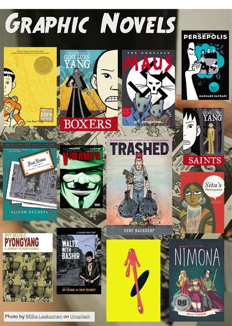 graphic novels library high school reading recommendations