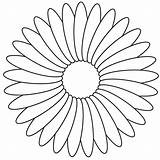 Coloring Pages Daisy Flower Printable Color Print Getcolorings sketch template