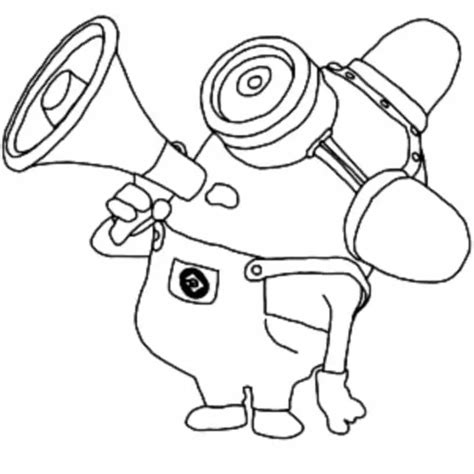 coloring pages simple minions bestappsforkidscom