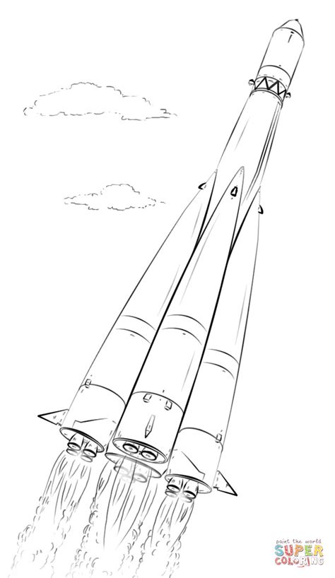 space rocket coloring page  printable coloring pages
